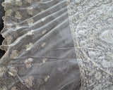 GORGEOUS French Normandy Lace Coverlet Bedspread,Circa 1920s Lace Panel,Beautiful Embroidery work, Tambour Work, Netted Lace, Mixed Laces, Collectible Antique Lace