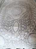 GORGEOUS French Normandy Lace Coverlet Bedspread,Circa 1920s Lace Panel,Beautiful Embroidery work, Tambour Work, Netted Lace, Mixed Laces, Collectible Antique Lace