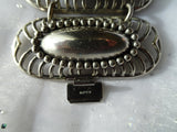 STUNNING Vintage Silver NAPIER Bracelet,Chunky Statement Bracelet Cuff, 2.25 Inches Wide, Beautiful Design,Collectible Vintage Jewelry
