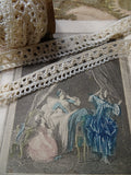 Antique 1920s Lace Trim,FRENCH DOLL Lace Trim, Delicate Pattern,Flapper Era, Heirloom Sewing ,Vintage Clothing,Collectible Vintage Lace