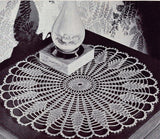 1940s VINTAGE Crochet Lace Book Coats Clark 252 Pineapple Pageant Crochet Patterns Featuring RUFFLED Doilies Thistledown Shooting Star Sundial etc