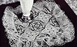 1940s VINTAGE Crochet Lace Book Coats Clark 252 Pineapple Pageant Crochet Patterns Featuring RUFFLED Doilies Thistledown Shooting Star Sundial etc
