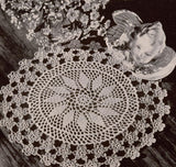 1940s Star Crochet Book No. 64 Beautiful Floral Flower Doilies Crochet Patterns Doily Pansy Rose Violet Lily Daisy