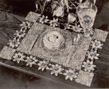 1940s Star Crochet Book No. 64 Beautiful Floral Flower Doilies Crochet Patterns Doily Pansy Rose Violet Lily Daisy