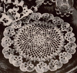 1940s Star Crochet Book No. 64 Beautiful Floral Flower Doilies Crochet Patterns Doily Pansy Rose Violet Lily Daisy