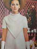 FABULOUS 1960s Vogue Couturier Design Belinda Bellville 2205 Mod Dress Pattern, Bust 32.5 Vintage Sewing Pattern