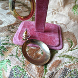LOVELY 1980s Drop Earrings, Gold Tone Metal Pierced Earrings, Dangle Earrings, Collectible Vintage Jewelry