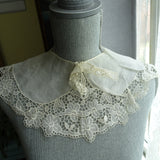 RESERVED DREAMY 1930s Collar Beautiful Openwork Capelet Collar