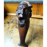 Victorian Carved Nutcracker, Lovely Hand Carved Nut Cracker FISHERMAN, Full of Character, Fine Workmanship, Folk Art,Black Forest Carving