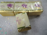 VINTAGE Yardley's of London Bath Salts Cube, April Violets Scent, Made In England, Two Bath Cubes Original Package, Vanity ,Boudoir ,Perfumes