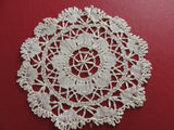 LOVELY Vintage Small Bobbin Lace Doily Very Pretty Handwork Perfect For Lace Doilies Collection Gift To Lace Doily Collector