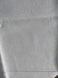 ANTIQUE Monogram Art Nouveau Large Linen Towel Quality Linen Vintage Linens