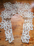 LOVELY Victorian French Lace Collar,Hand Made Creamy Ivory Color Lace,Victorian Edwardian Lace,Antique Bridal Lace,Collectible Lace