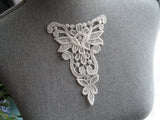 Lovely Antique Applique, French Lace Applique,Victorian,Edwardian,Antique Lace,For Dolls,Wedding Gowns,Collectible Lace