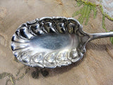 Lovely ORNATE Sugar Serving Spoon,Silver Plate,1847 Rogers Bros,Tea Time,Fine Dining Vintage,Silver Flatware,Replacement Silverware,Spoons