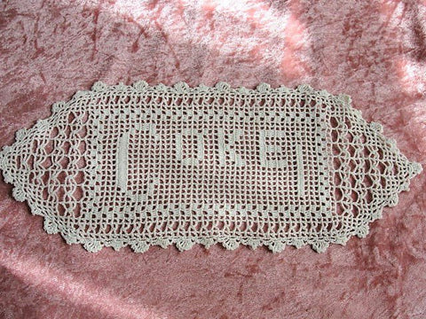 Vintage Fine Crochet Cake Doily Beautiful Hand Made Crochet Lace Farmhouse Decor Kitchen Dining Doily Collectible Doilies