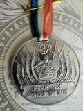 1937 CORONATION Souvenir Medal n Ribbon,George VI Queen Elizabeth May 1937,Royalty Souvenir,English Royal Memorabilia,George VI Collectibles