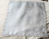 BEAUTIFUL Vintage Swiss Lace Hankie BRIDAL WEDDING Handkerchief Lovely Bridal Hanky Fancy Tambour Lace Collectible Hankies,Bridal Hankies