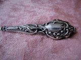 BEAUTIFUL Victorian Sterling Silver Needlework Tool,Silver Awl,Punch,Ornate Silver Stiletto,Sterling Silver Sewing Tool,Art Nouveau Silver