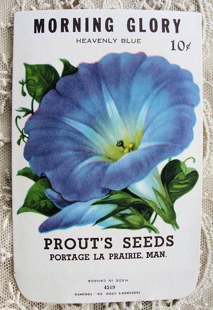 Antique SEED PACKET Colorful Flowers Suitable To Frame French Cottage Chic Decor, Farmhouse Decor,Scrapbooking, Crafts ,Weddings Gifts