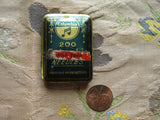 LOVELY Antique Gramophone Litho Needle Tin Vintage Phonograph Metal Needle Tin Box Columbia Needles Tin Box,Sheffield Made,Collectible Tins