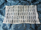 BEAUTIFUL Victorian Lace Insert For Blouse or Dress,Hand Worked Lace,Lovely Hand Made Lace,Fine Heirloom Sewing,Collectible Vintage Lace