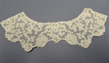 Breathtaking Antique FRENCH Netted Tulle LACE Applique,Vintage Lace,Lace Roses Flowers, Bridal Wedding Lace,Flapper Lace,Collectible Lace