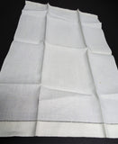 ANTIQUE Linen Damask Art Deco Pattern Guest Towels,FOUR 1920s Quality Vintage Linen Towels,Housewarming Gift,French Cottage, Farmhouse Decor