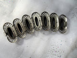 STUNNING Vintage Silver NAPIER Bracelet,Chunky Statement Bracelet Cuff, 2.25 Inches Wide, Beautiful Design,Collectible Vintage Jewelry