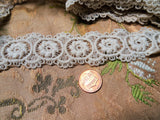 BEAUTIFUL Antique Lace Cotton Trim,Intricate Victorian Pattern, For Dolls,Christening Gowns,Bridal,Heirloom Sewing,Textiles,Collectible Lace