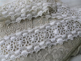 BEAUTIFUL Antique Lace Cotton Trim,Intricate Victorian Pattern, For Dolls,Christening Gowns,Bridal,Heirloom Sewing,Textiles,Collectible Lace