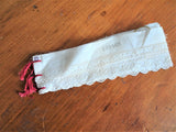 RARE Salesmans Sample Booklet,French Trims,Vintage Laces,Historical Sampler,Victorian Whitework,Edwardian Whites,Collectible Textiles,UNIQUE