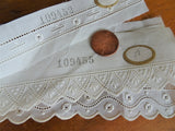 RARE Salesmans Sample Booklet,French Trims,Vintage Laces,Historical Sampler,Victorian Whitework,Edwardian Whites,Collectible Textiles,UNIQUE