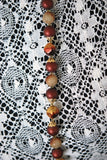 1960s Elegant Bead Necklace Rich Autumn Colors Vintage Costume Jewelry