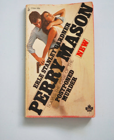 1970s Perry Mason The Postponed Murder By Erle Stanley Gardner